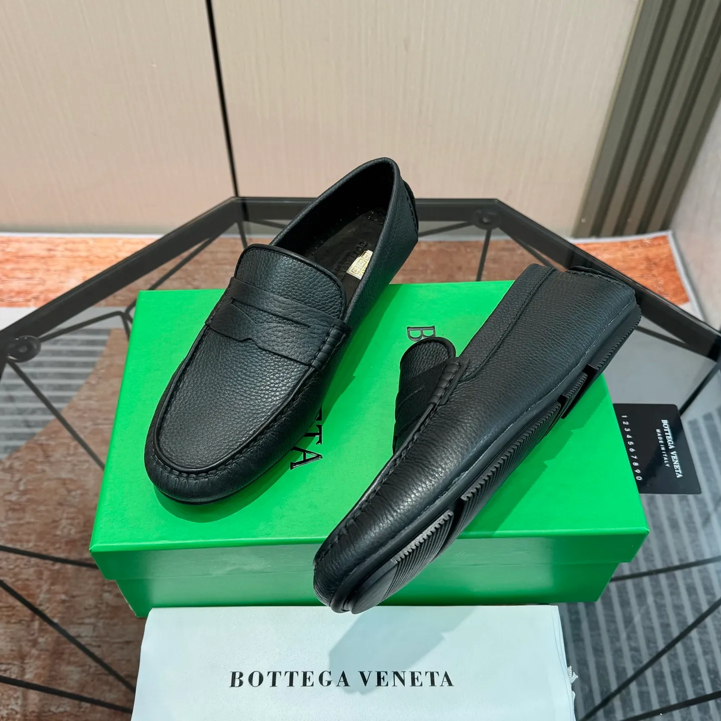 Men's shoes 💰560 [Botte* Venetta (BV)] Official website synchronization, high-end quality! 38-45